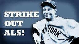 NY Yankee Ironman Lou Gehrig
