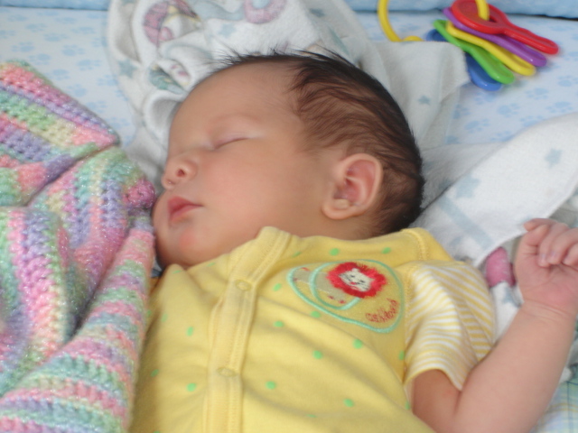 breast-fed-baby sleeping