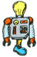 Image of colorful robot