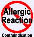 Chronic, severe or Serious allergic reaction can be from allergy
