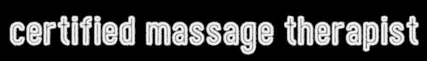 certified massage therapist information source about the licensed massage therapist!