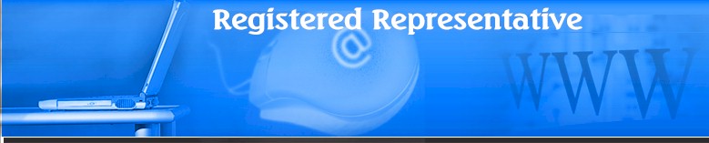 Welcome to registered representative information source about the registered representative